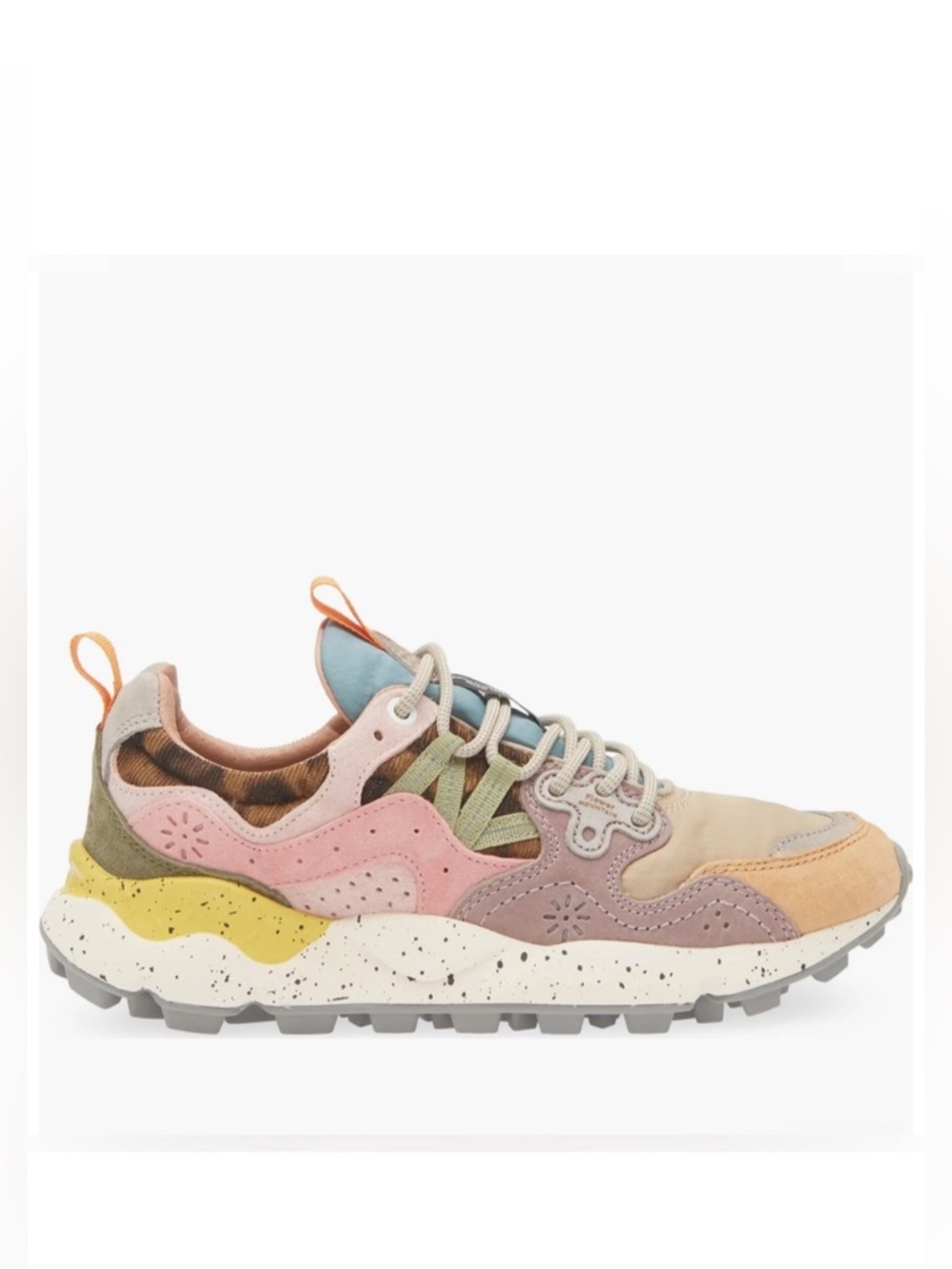 NWT Flower Mountain Yamano 3 Sneaker in Leo Light Mustard